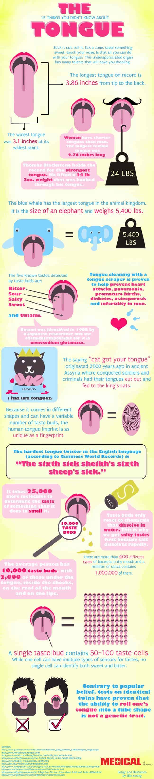 Tongue Infographic