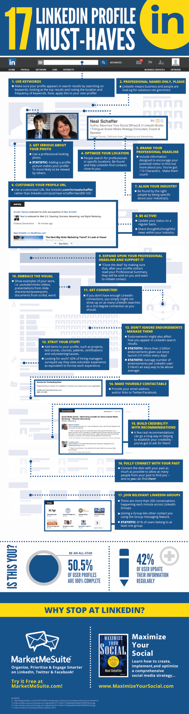 17 LinkedIn Profile Must-Haves