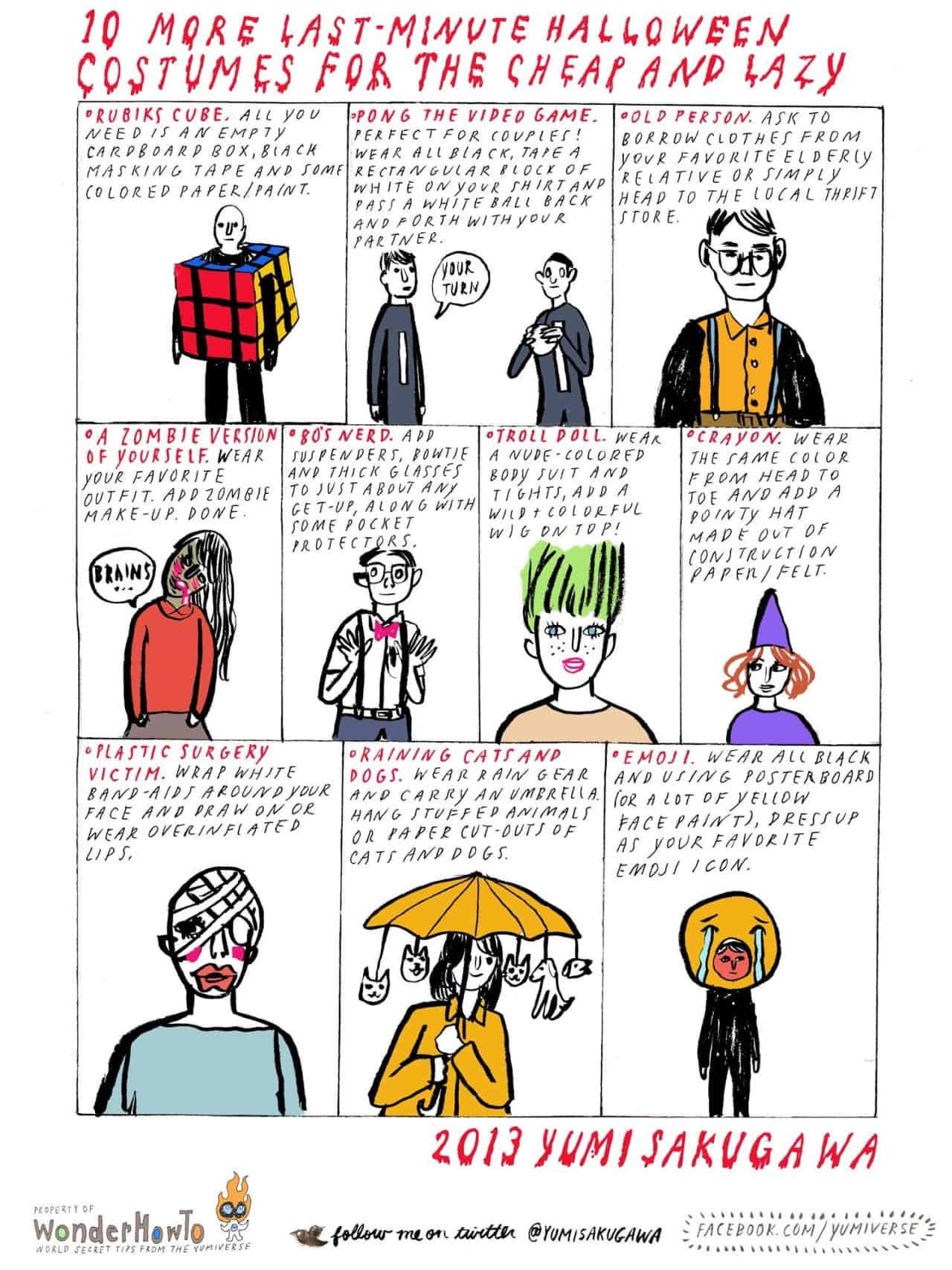 Halloween Costumes Infographic