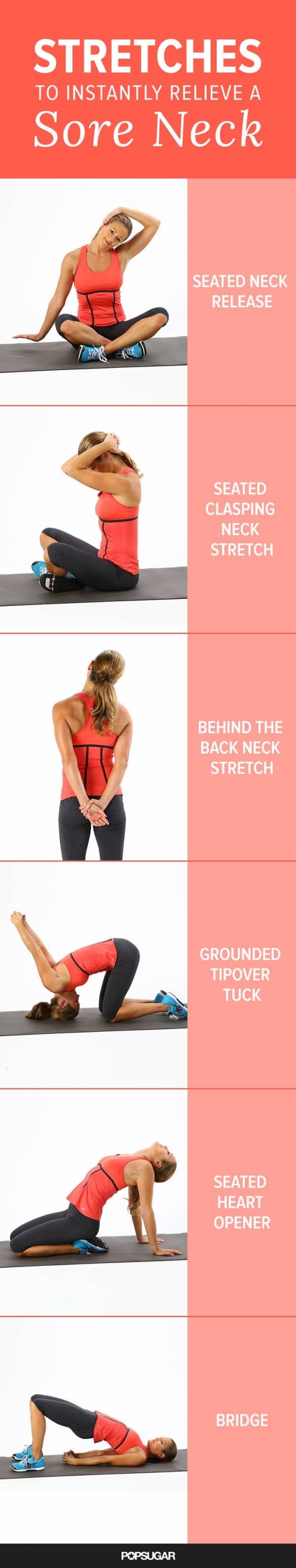 8 stretches for a sore neck