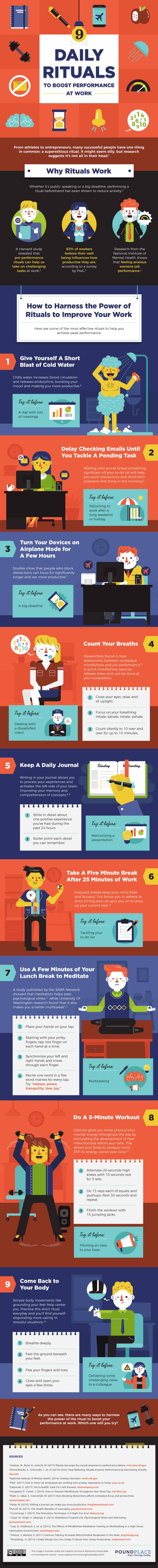 9 Daily Rituals To Boost Performance At Work